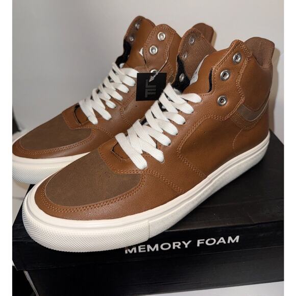 London Fog LFM-Blake Cognac Size 9 NIB W/Memory Foam - Picture 1 of 10